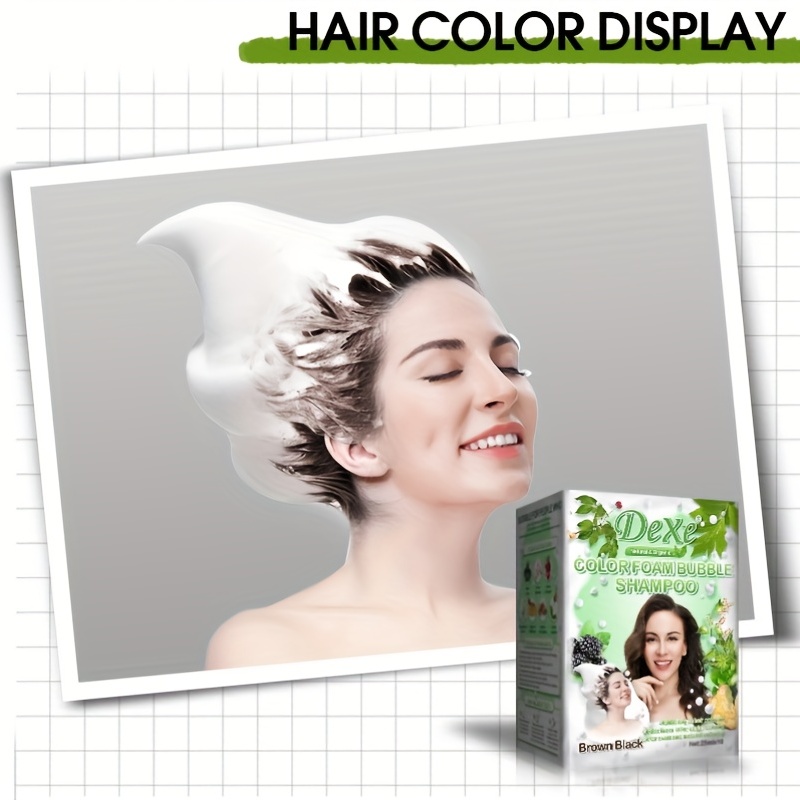 Noir 8 - Shampoing Colorant Permanent À Base De Plantes Pour Cheveux,  Teinture Rapide, Longue Durée, Organiqu