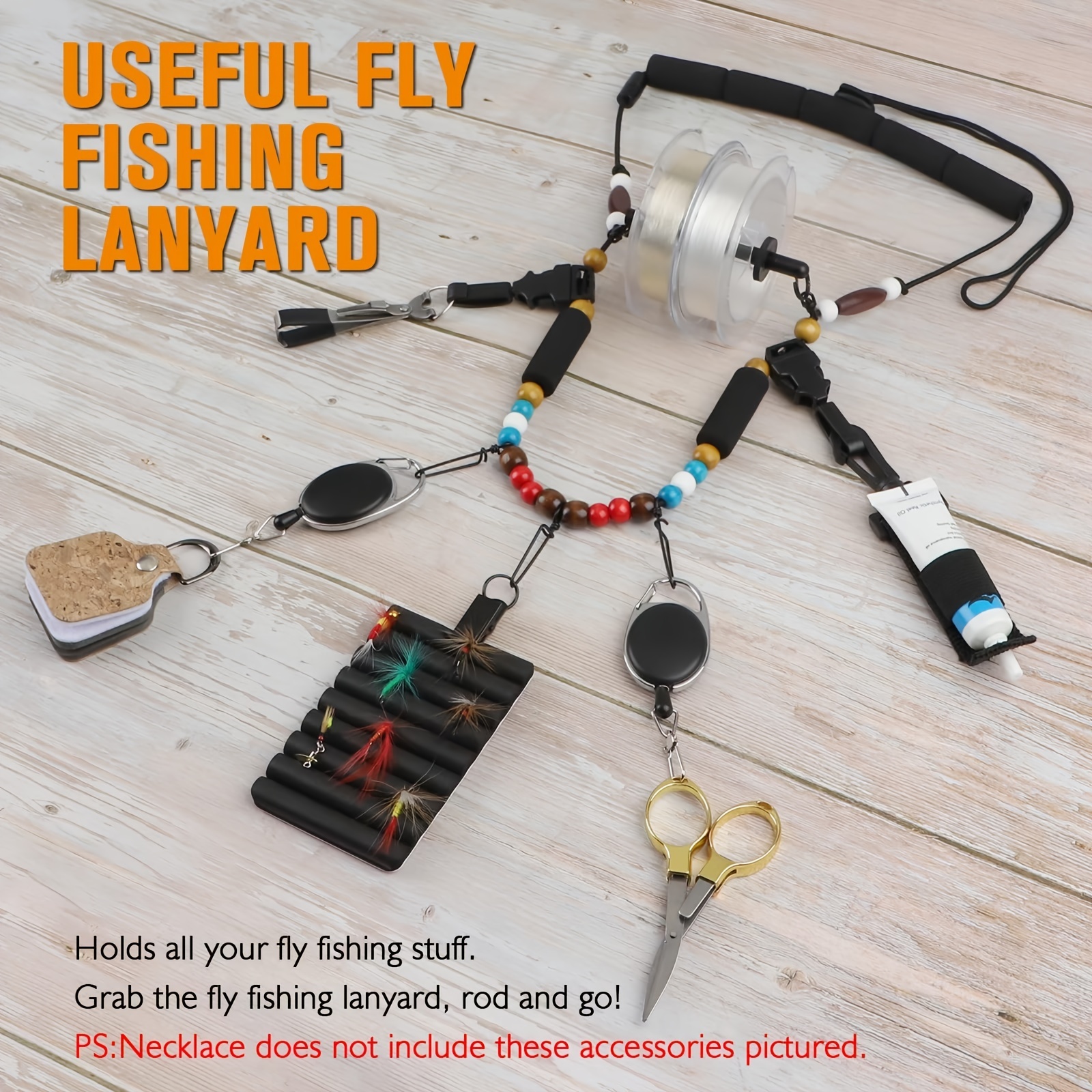 Dovesun Fly Fishing Lanyard Fly Tippet Holder Light Weight - Temu Canada