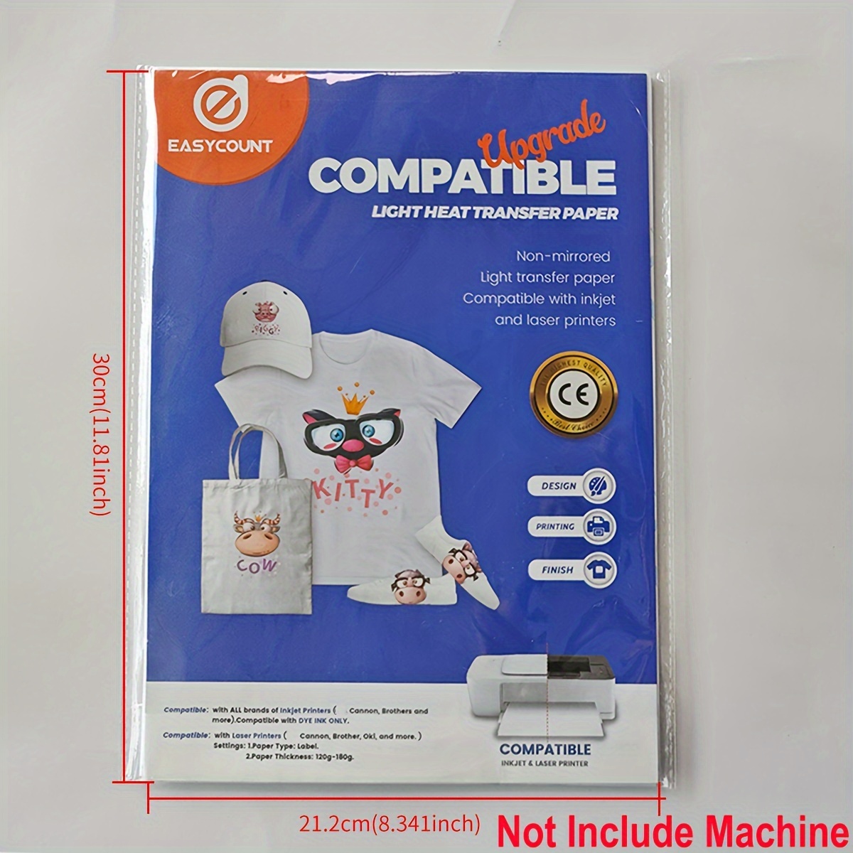 Heat Press Machine - Easy Heat Press Printing Machine 7 x 3.8