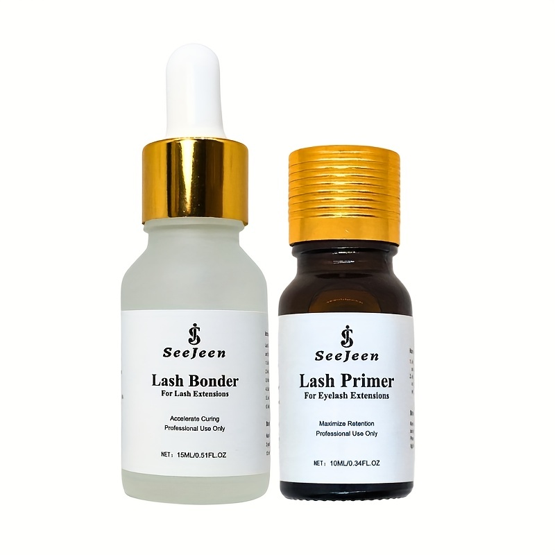 Eyelash Bonder & Primer for Extensions 15ml & 10ml
