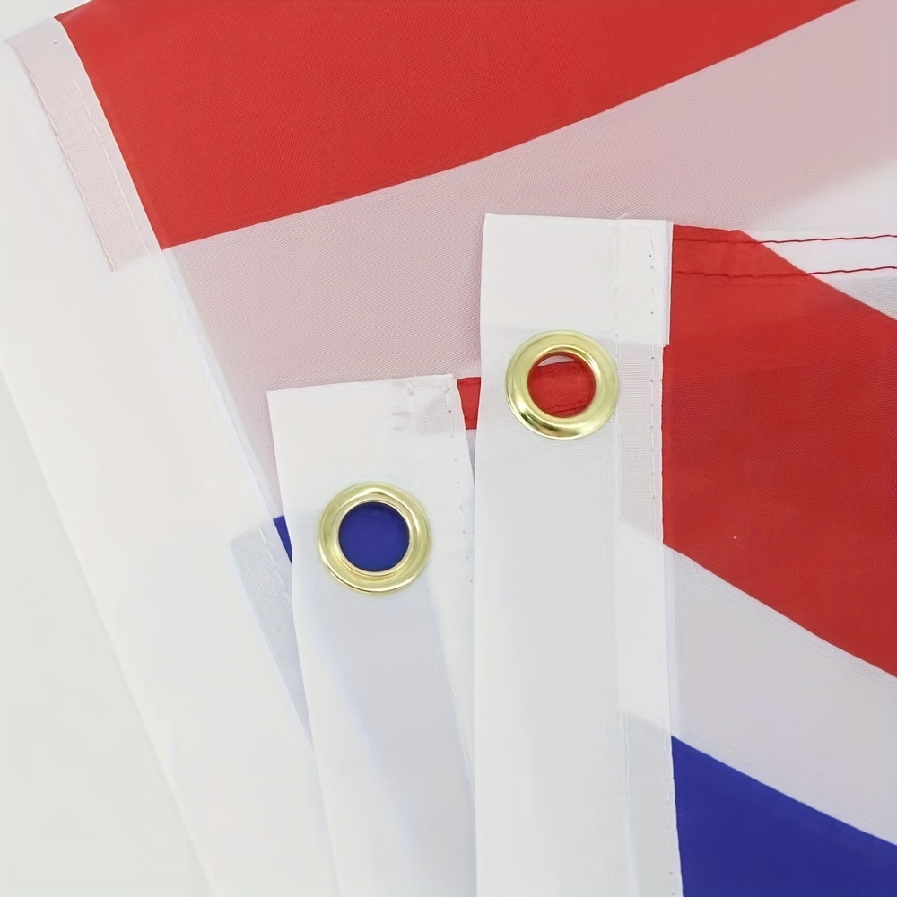 British Flag British Flag Polyester Brass Grommets Great - Temu