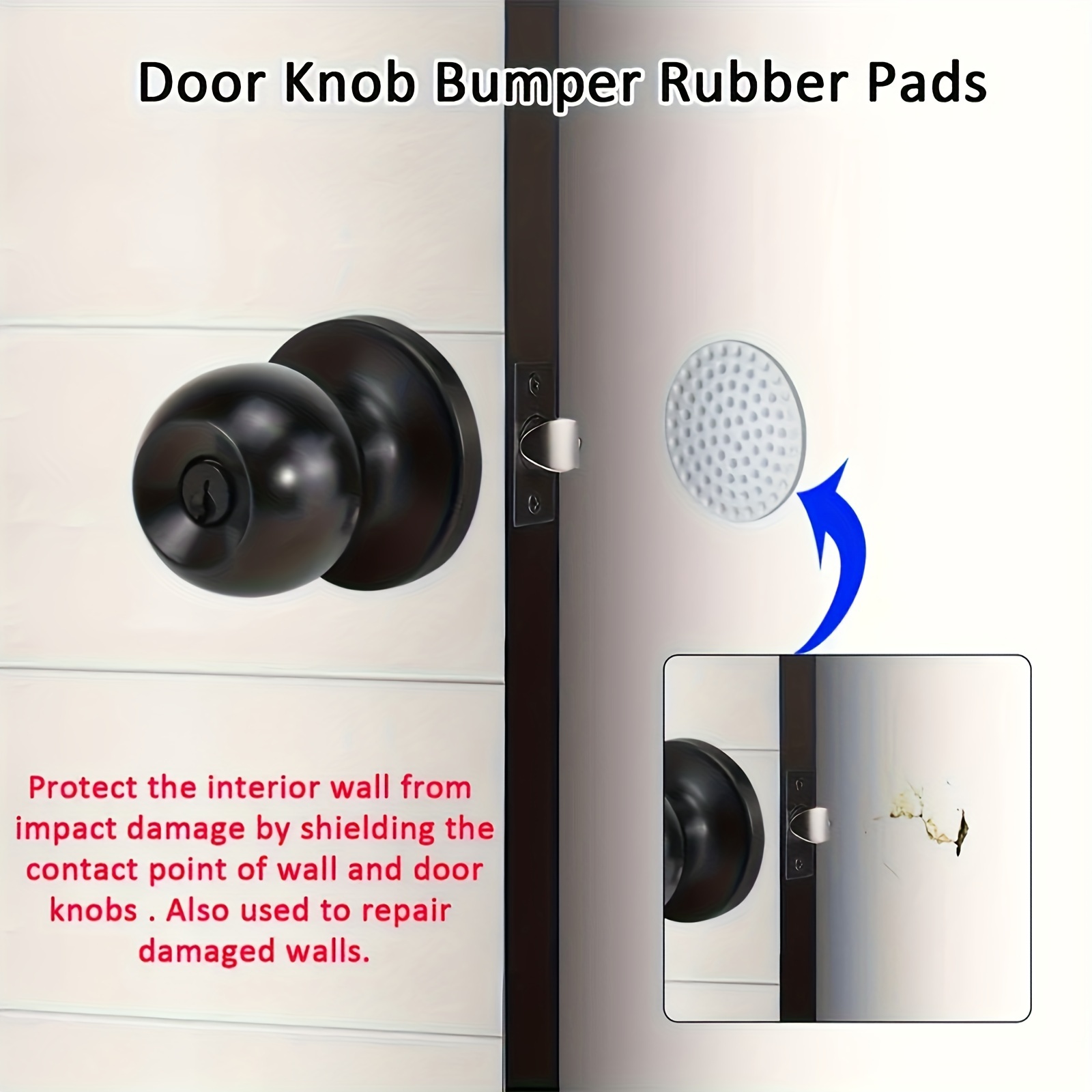 1 Set Door Knob Lock Keyed Black Matte Round Ball Lock Interior