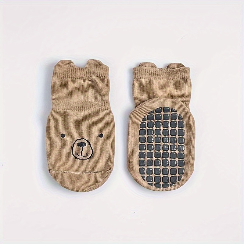 Chaussettes antidérapantes à motifs pour bébé - Gigi (Lot de 2 paires)