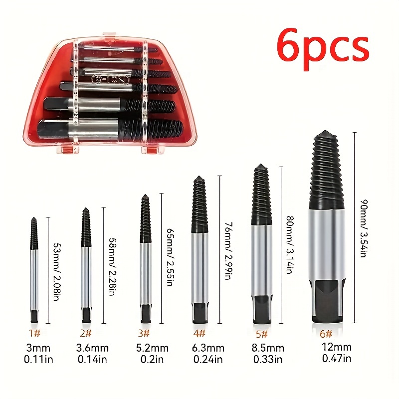 Damaged Screw Remover Set