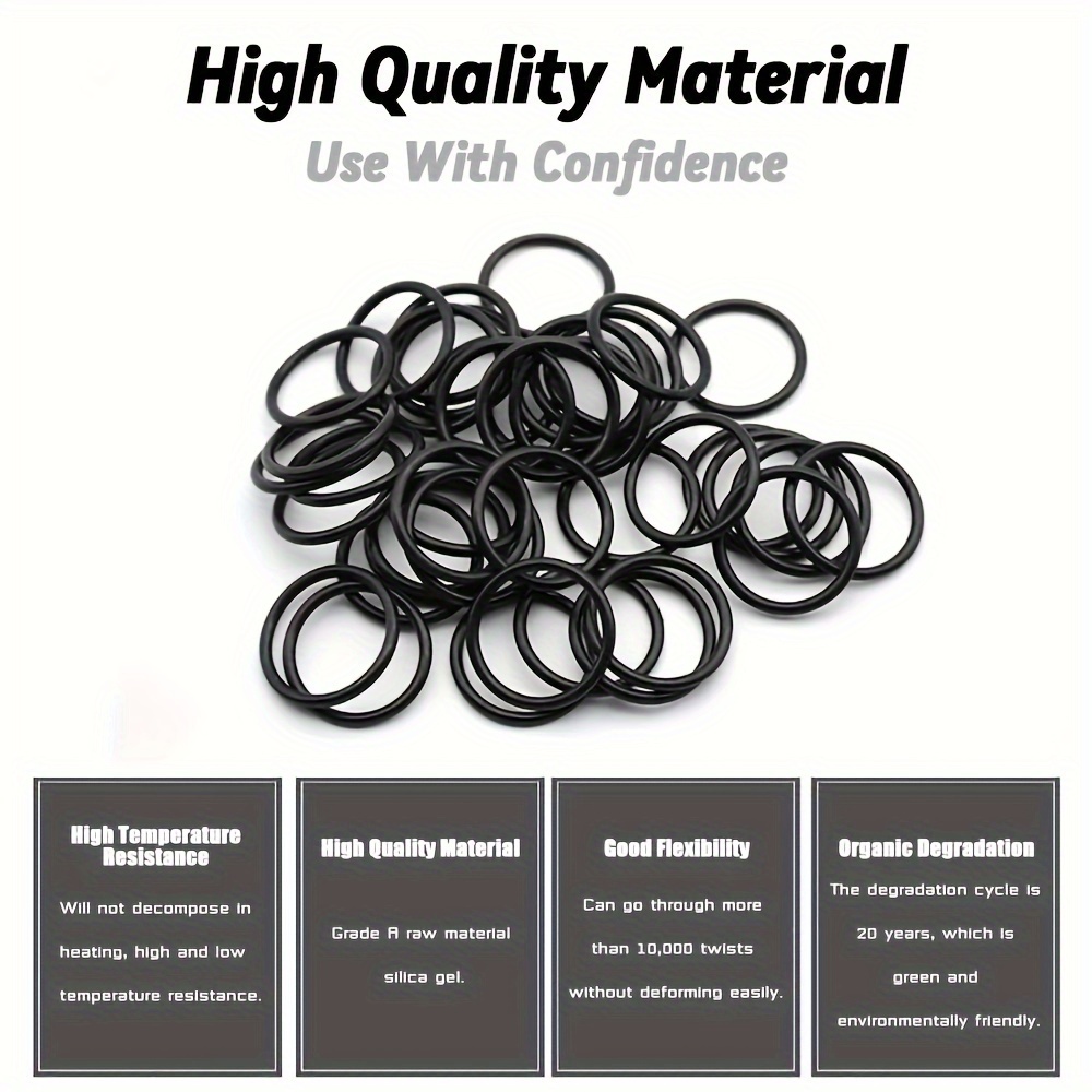 O-Ring Seals, Rubber O Rings for High Temperatures