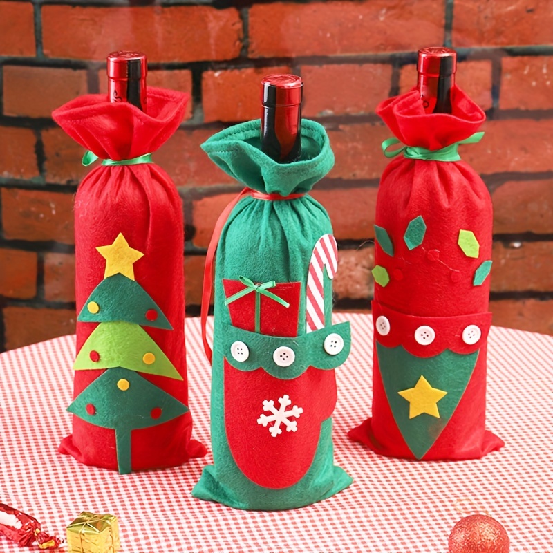 Tapón Vino Navidad 1 Pieza Tapones Botella Vino Diseño Papá - Temu