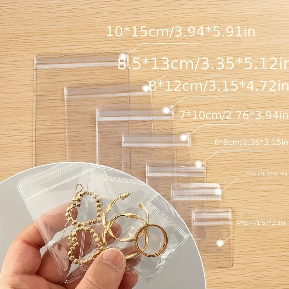 Pvc Transparent Sealed Dustproof Anti oxidation Jewelry - Temu