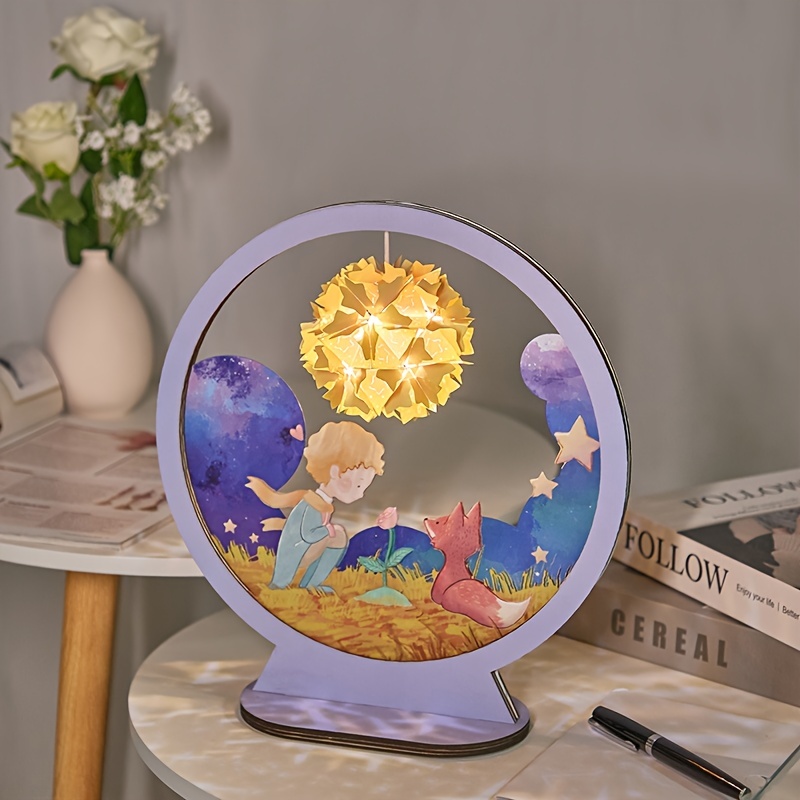 1pc Little Prince 3d Paper Carving Night - Strumenti E Migliorie Per La  Casa - Temu Italy