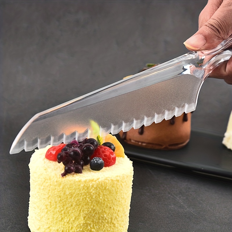 1pc Plastic Cake Knife Baking Cake Shovel Fondant Pastry Cookie