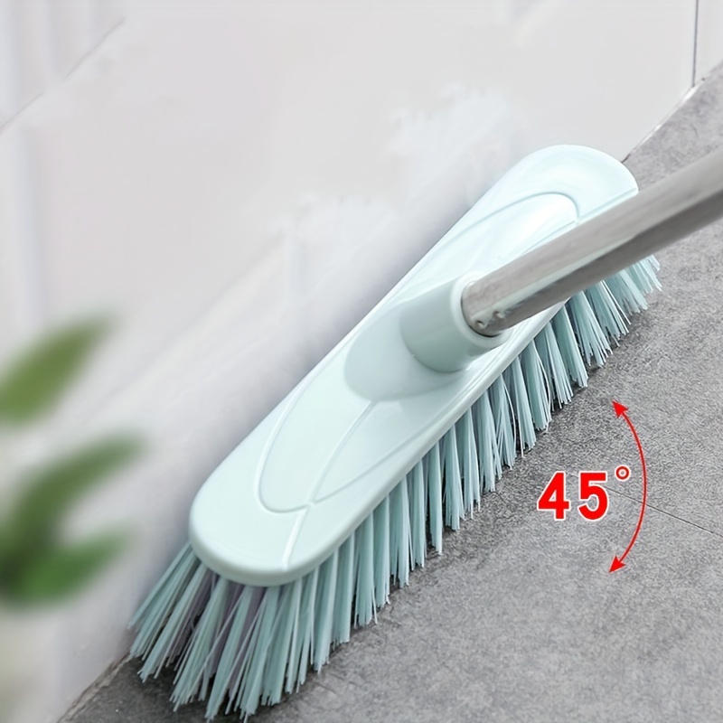 1pc Triangle Floor Cleaning Brush Bendable Bathroom Cleaning - Temu