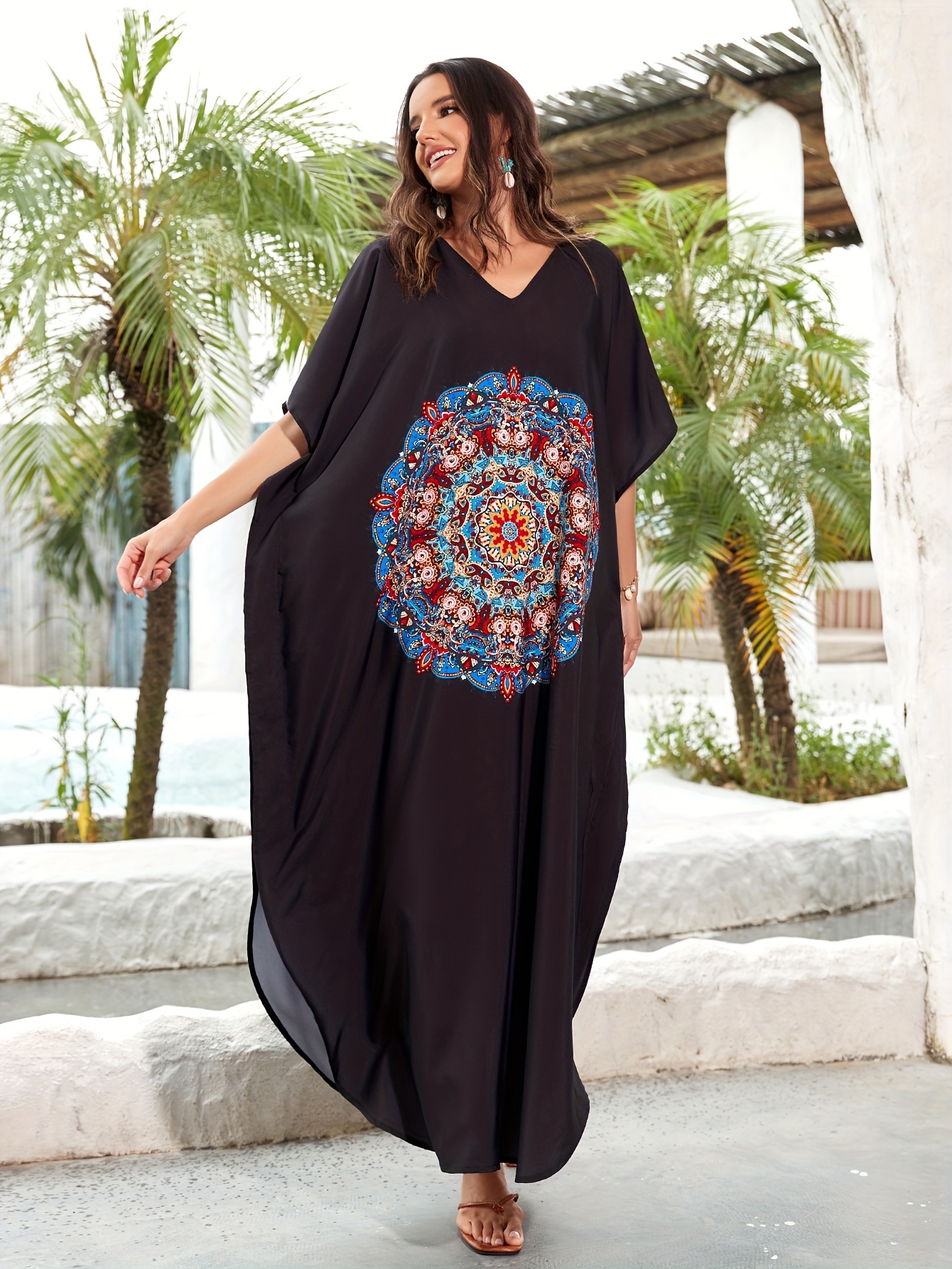 Kaftan playa tallas online grandes