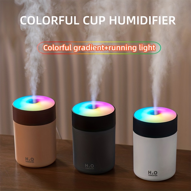 Mini humidificateur portatif, petit d'air d'usb d'atomiseur de brume pour  le bureau à domicile - multicolore