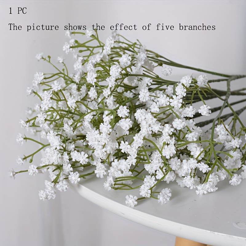 Premium 90 head Artificial Baby's Breath Flowers Oxidation - Temu Australia