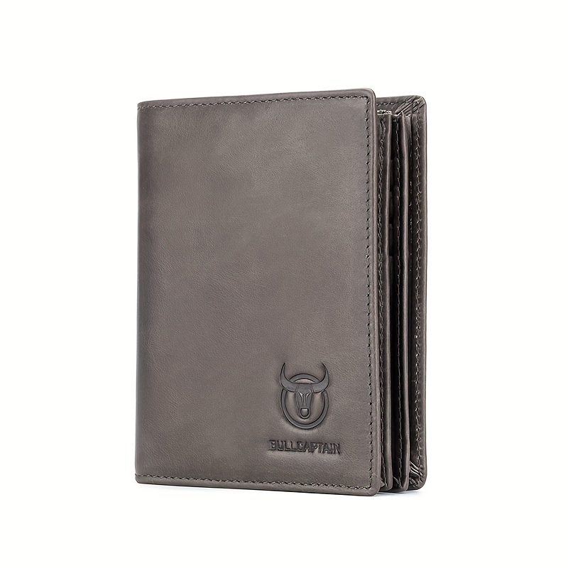 Men's RFID Blocking Leather Trifold Wallet