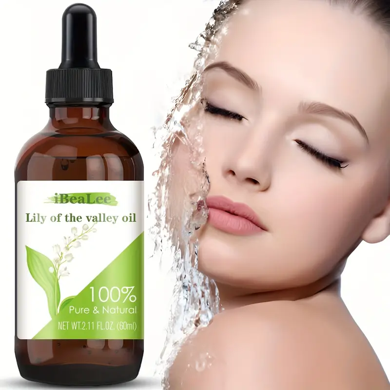2.03oz Lily Of The Valley Oil, 100% Pure Essential Oil For Skin, Hair,  Facial Care, Diffuser, Massage, Spa, Moisturizing Massage Oil For Topical &  Hou