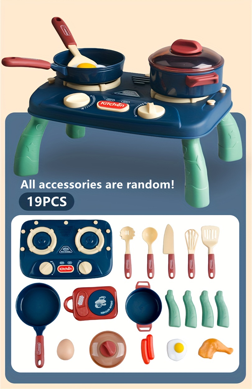 Play Kitchen with Cookware Accessories | Tiny Land | All for Kids