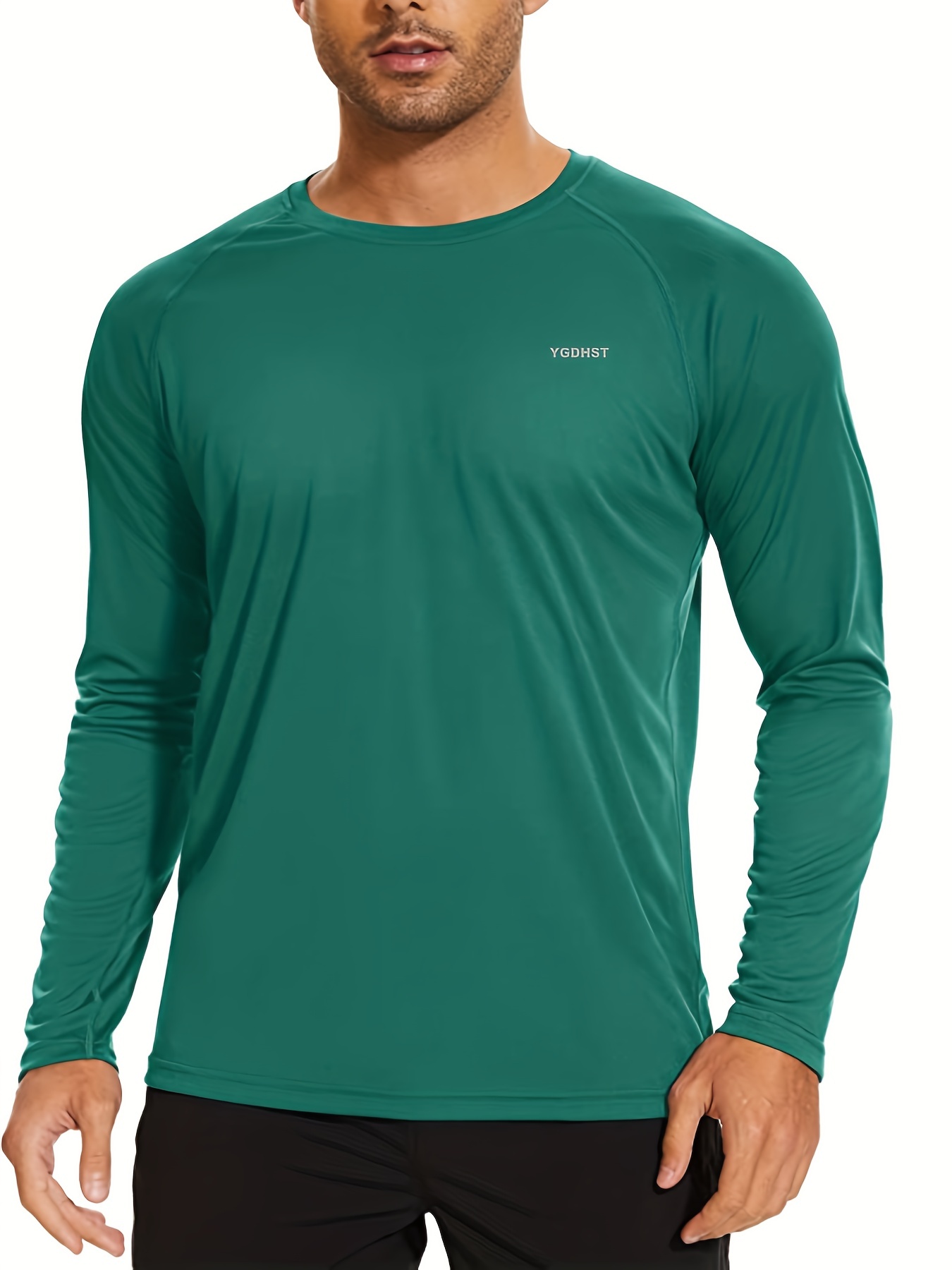 Men's UPF 50+ Long Sleeve Sun Shirts UV Protection Quick Dry Lightweight  Shirt Hiking Fishing Swim T Shirt, P18105-white, XL price in Saudi Arabia,  Saudi Arabia