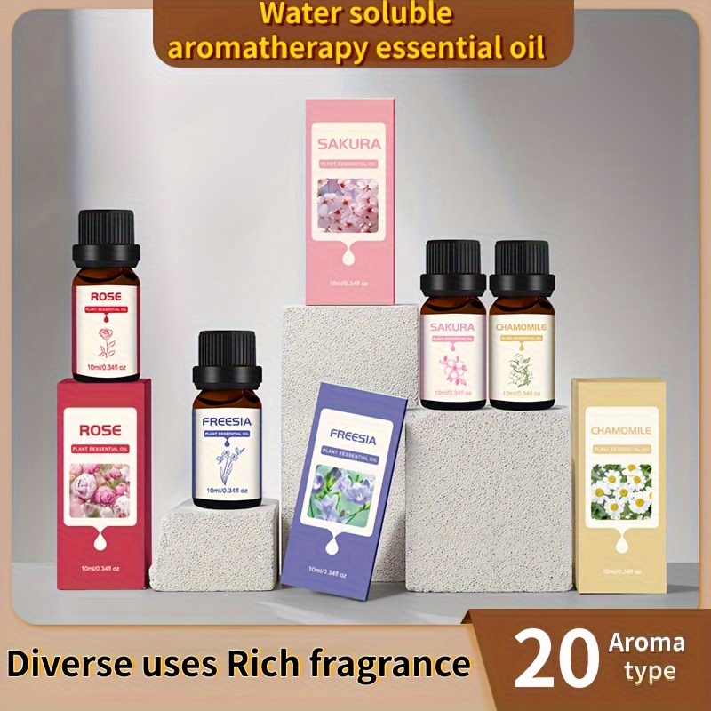 Blends Essential Oils Set Gift Box ( /0.33fl.oz) Diffuser - Temu