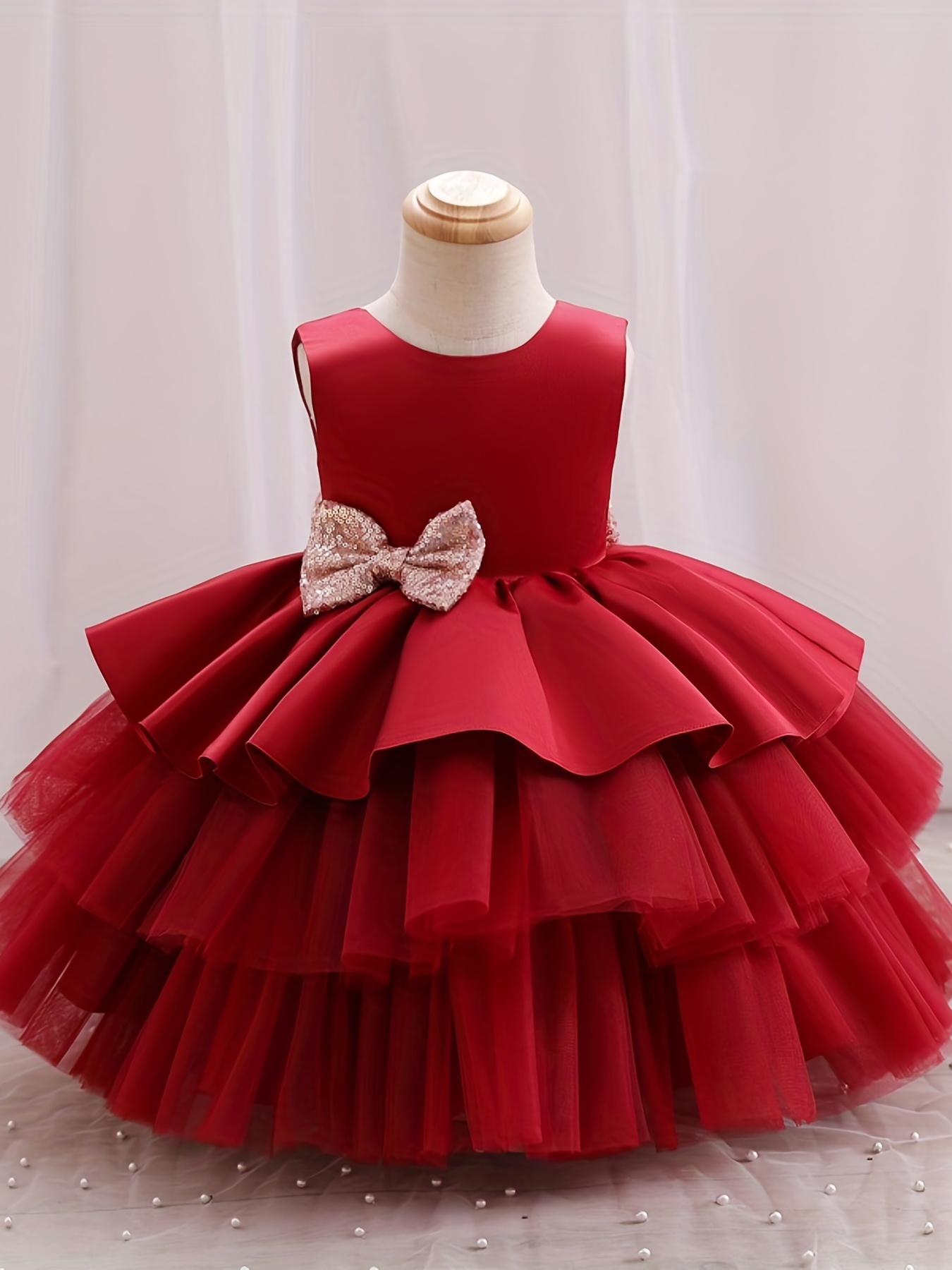  Girls Ball Gown Puffy Bling Bling Off-The-Shoulder Bowknot  Pageant Dresses Party : Clothing, Shoes & Jewelry