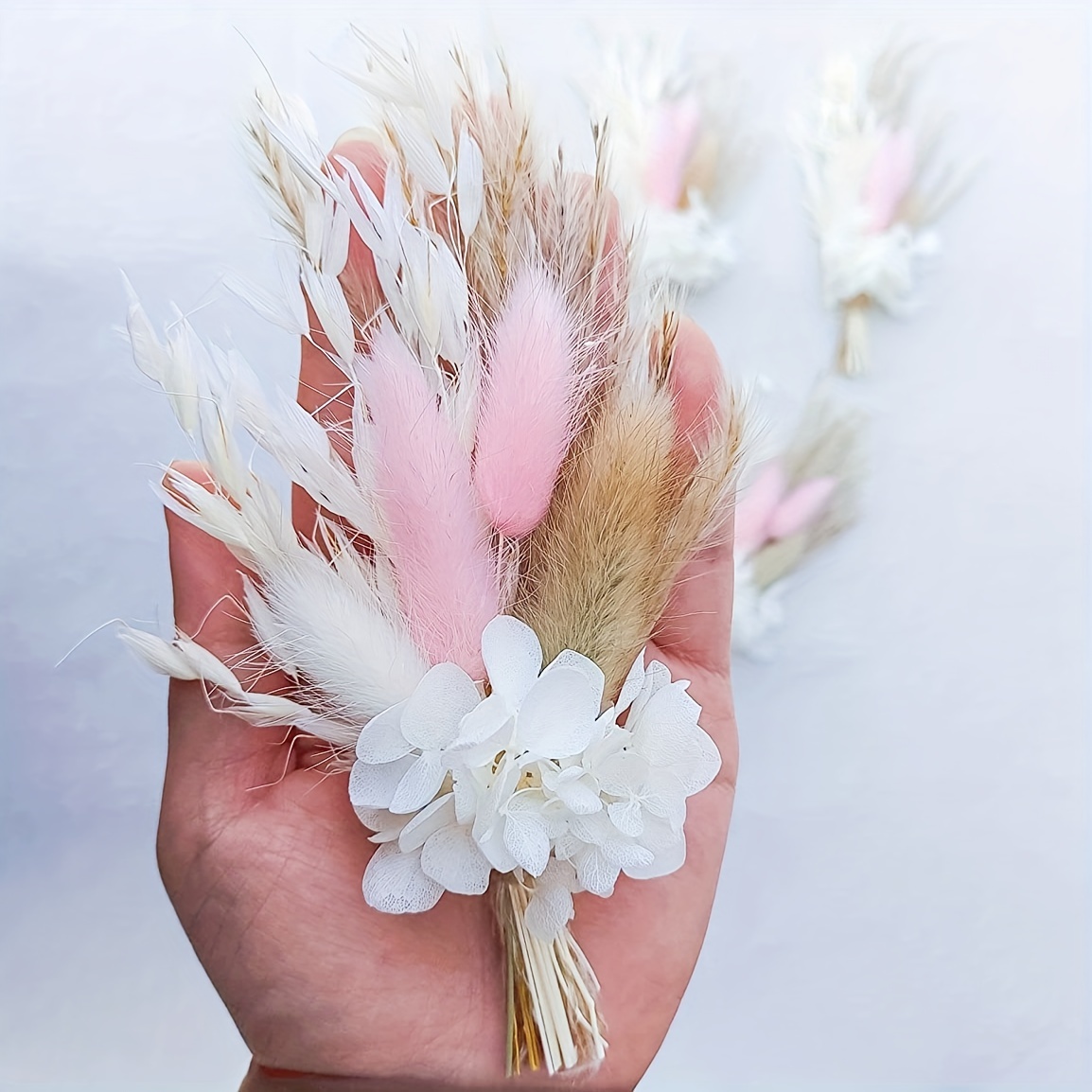 Mini Dried Bouquet Mini Bouquet Gift Box Accessories Dried - Temu