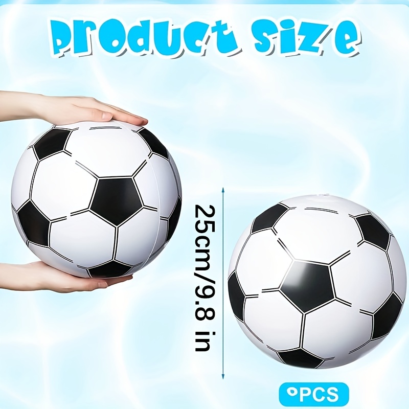 Ballon football gonflable 25 cm