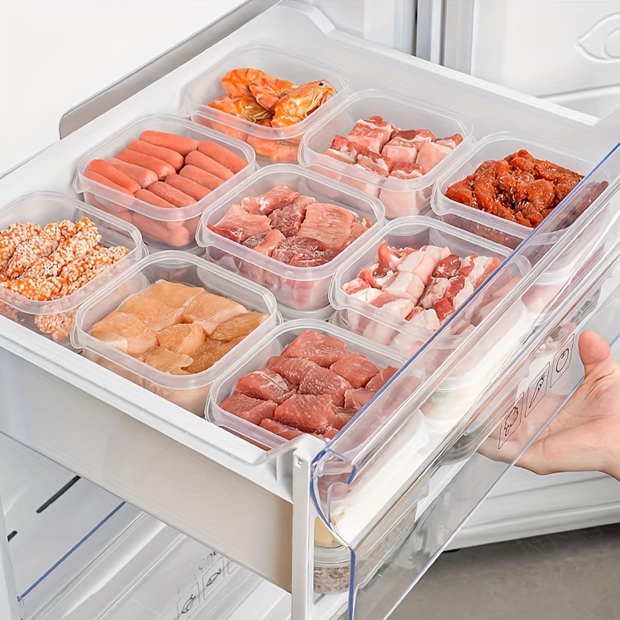 1 Organizador Refrigerador Rejillas Caja Dividida Carne - Temu