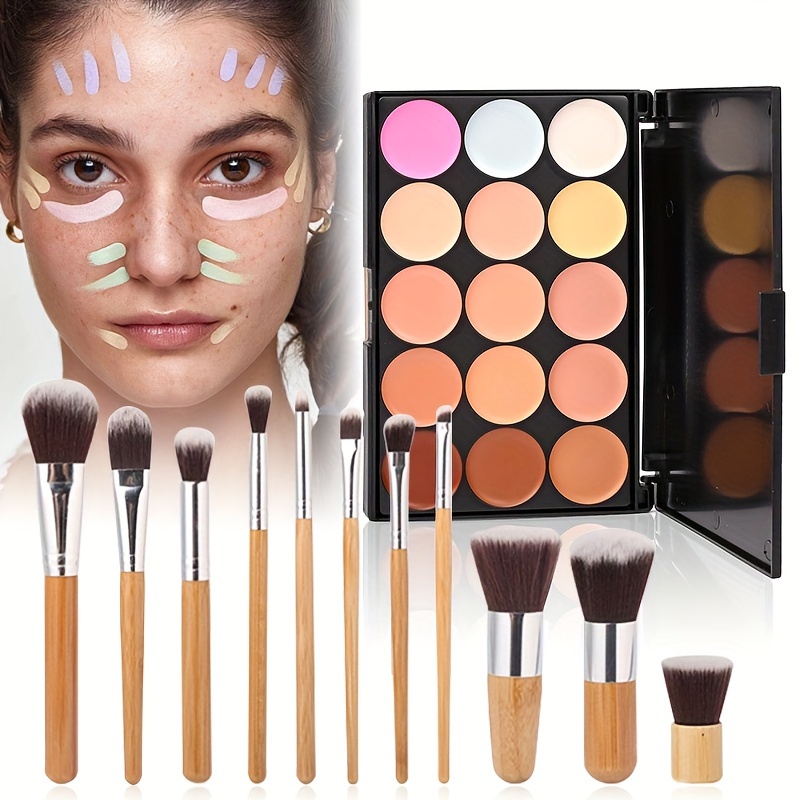  UCANBE Face Concealer Contour Cream Makeup Palette - 8 Colors  Exquisite Facial Camouflage Contouring Corrector Pallet Full Coverage Make  Up Kit (03) : Beauty & Personal Care