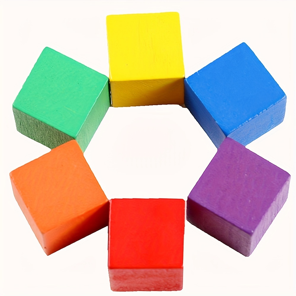 Wooden Color Cubes