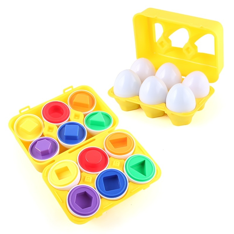 Egg sales matching toy