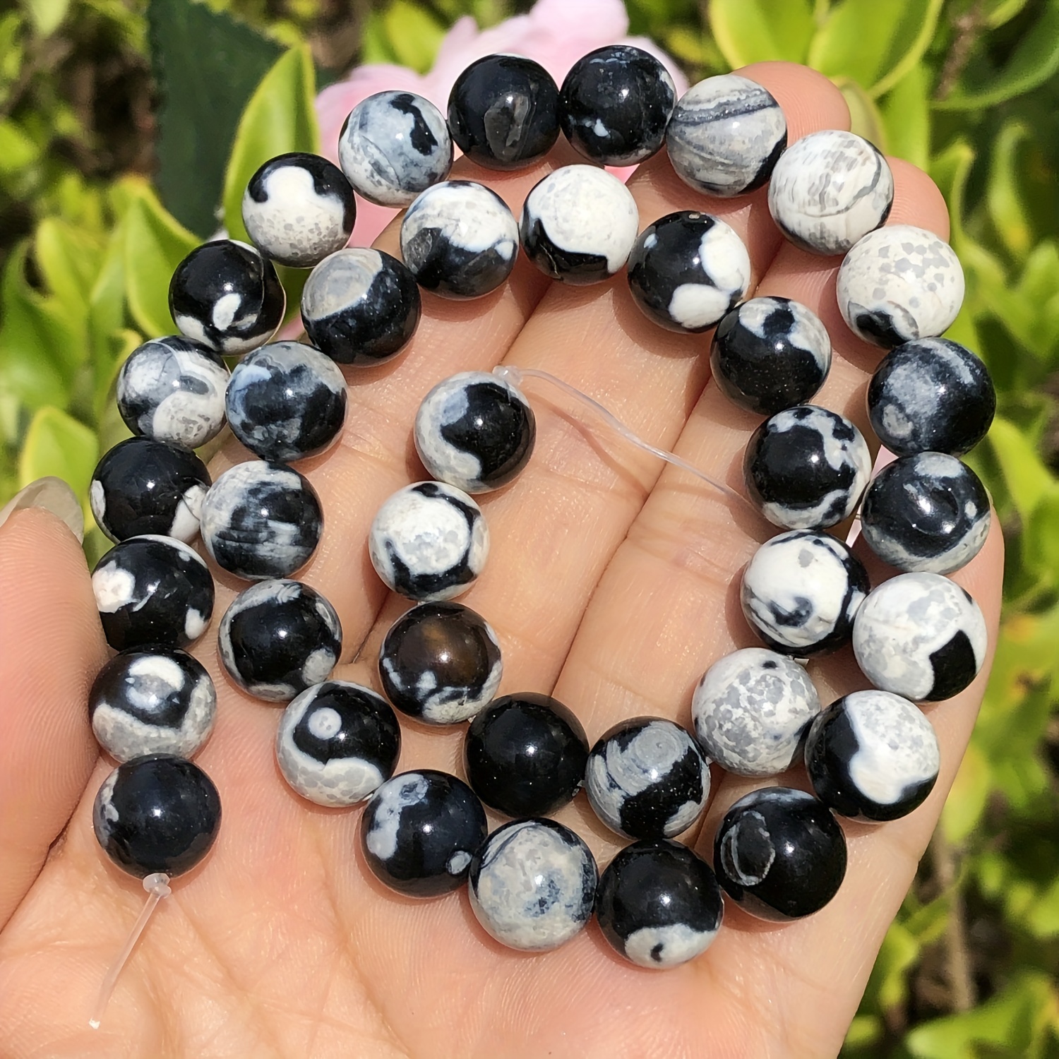 Black Beads Collection for DIY Crafts & Jewelry