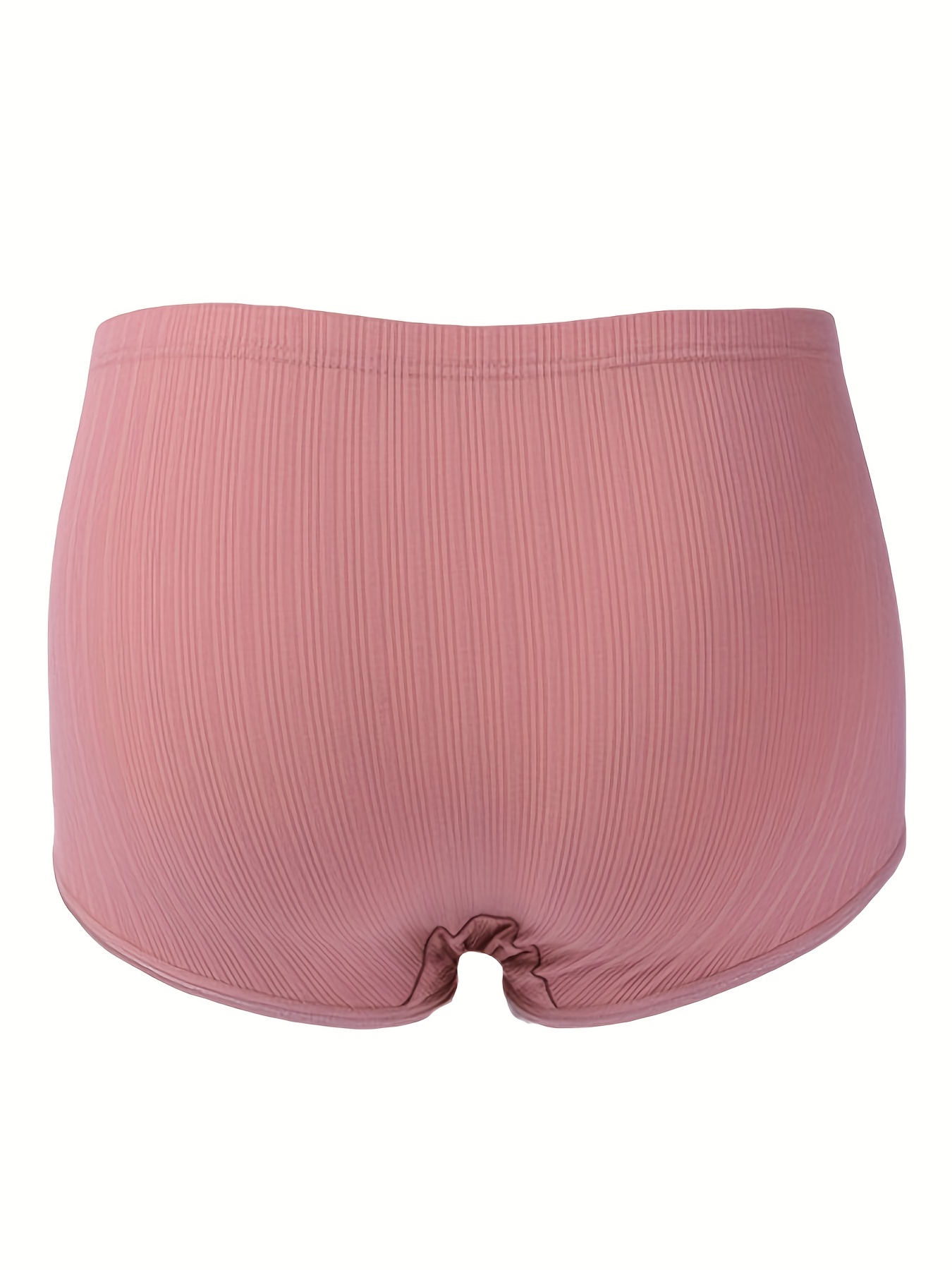 4pcs Lace Cotton Maternity Panties, High Waist Design