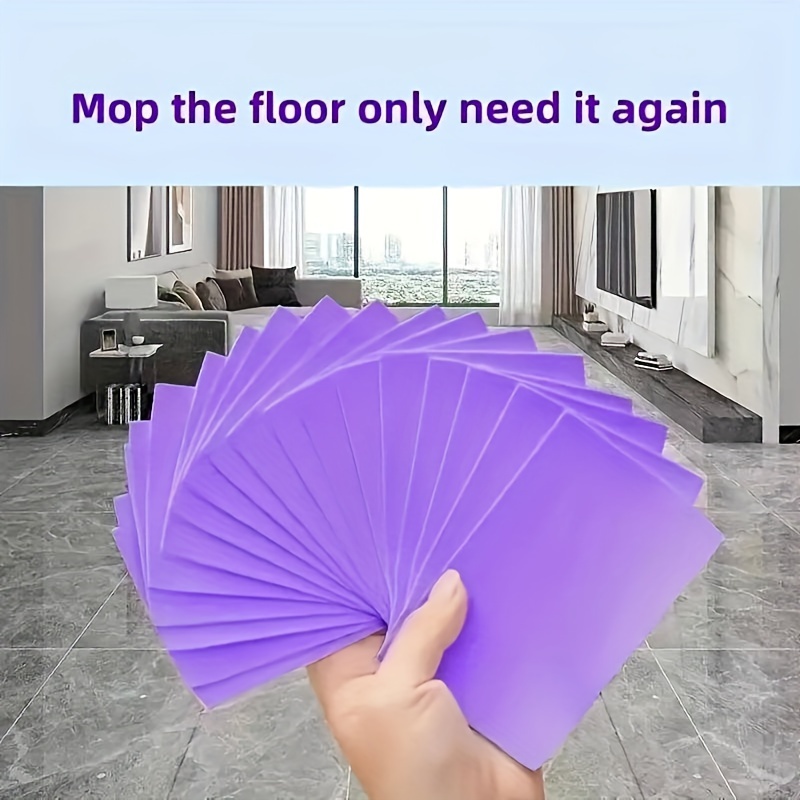 120pcs, Floor Cleaning Sheet, Mopping Floor, Wood Floor Tile, Toilet Cleaner,  Household Long-lasting Fragrance, Floor Decontamination And Brightening  Cleaning Sheet