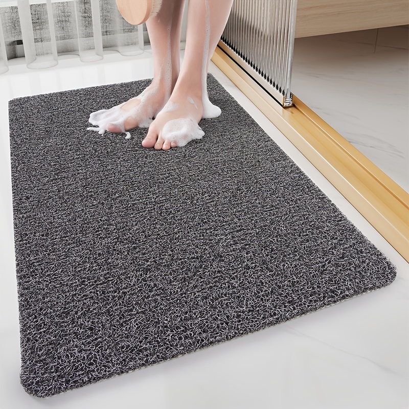  Alfombrilla de ducha antideslizante para cortar arbitrariamente  alfombras de baño utilizadas para el hogar, WC corredor baños públicos  GHHZZQ (color: A, tamaño: 18 azulejos) : Salud y Hogar