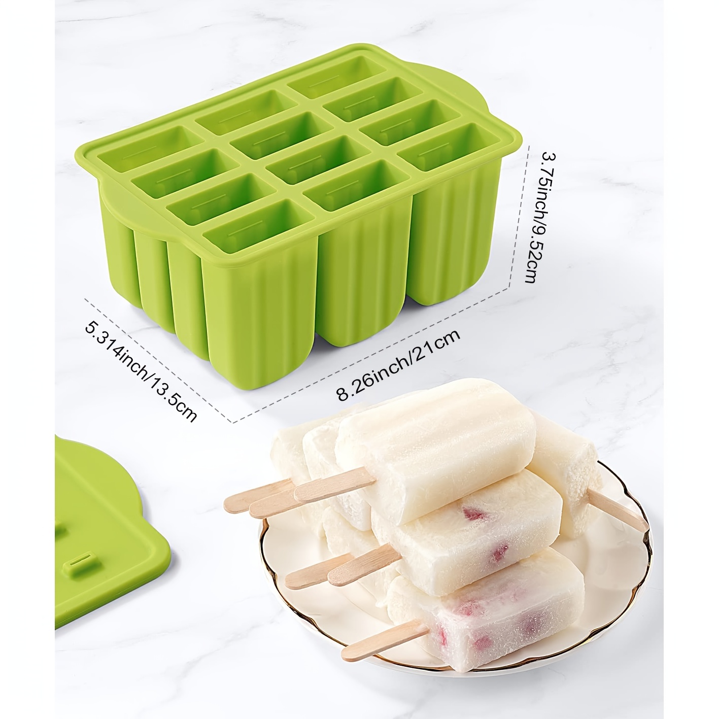 Silicone Ice Pop Maker Mould, Molds Silicone Popsicles