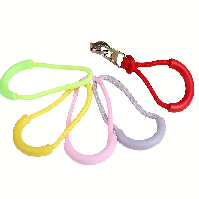 Red Snail 40PCS Zipper Pull - Bright Zipper Puller Helper, Fluorescent  Zipper Pull Replacement, Nylon Zipper Pulls Tab, Zipper Pulls for Backpacks