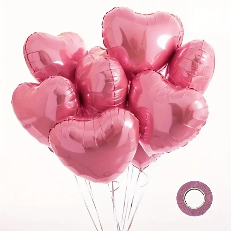 Heart shaped Balloons Perfect Birthdays Valentine's Day - Temu