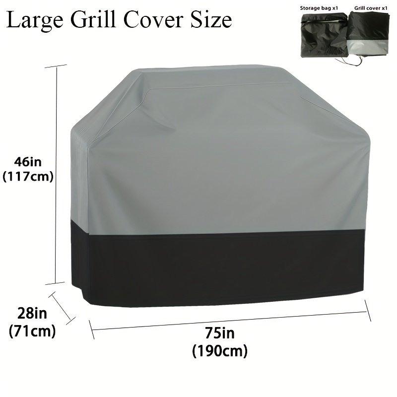 Oxford Oven Cover Waterproof Rain Cover Grill Protection Cover Outdoor  Storage Cover for Roadtrip LXE LXX