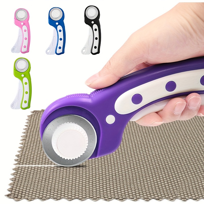 Rotary Cutter 45mm Rolling Cutter With Safety Lock I Fabric Cutter