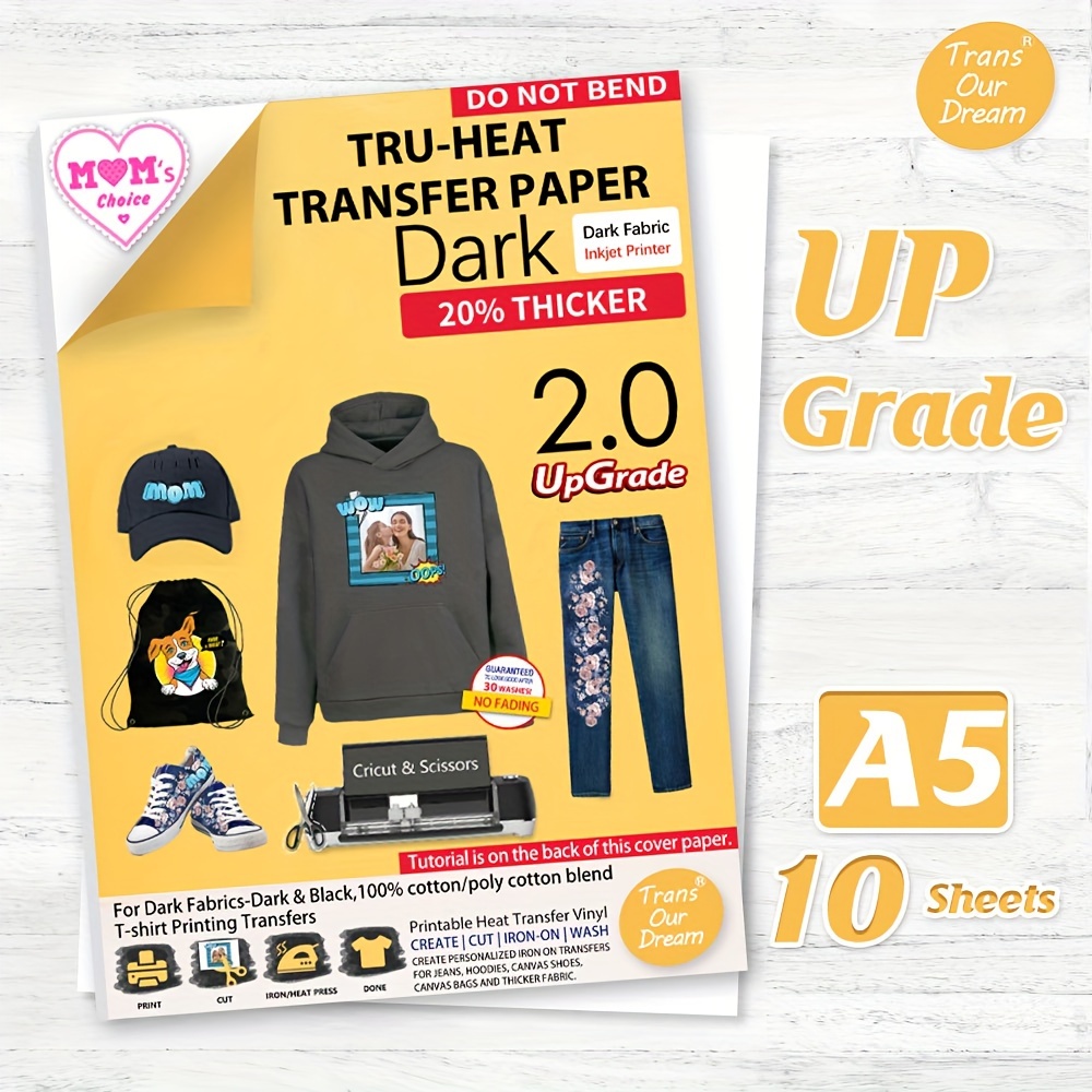 Transfer Heat Transfer Paper For Light Fabric T Shirt - Temu