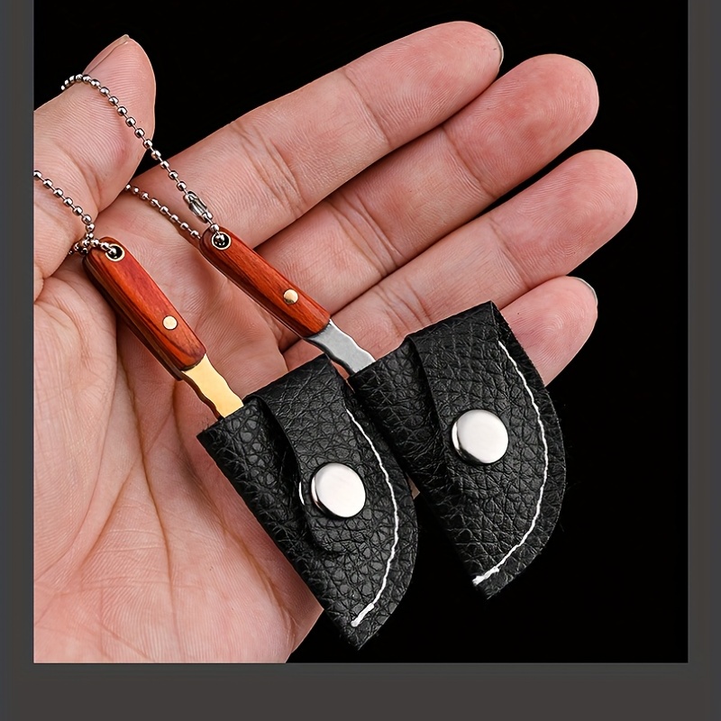 JIUMX Mini hacha pequeña plegable de acero inoxidable pequeño  hacha exterior EDC cuchillo de bolsillo portátil para herramientas (plata)  : Herramientas y Mejoras del Hogar