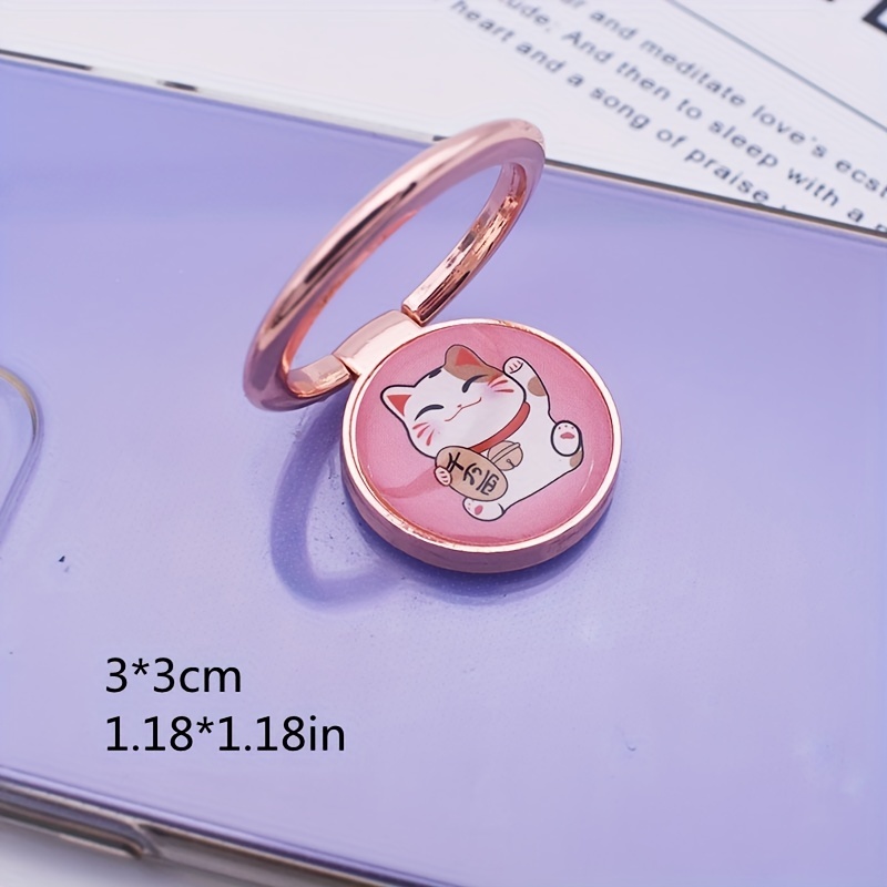 Cute Cat Phone Ring 360 Degree Rotation Finger Phone Ring 