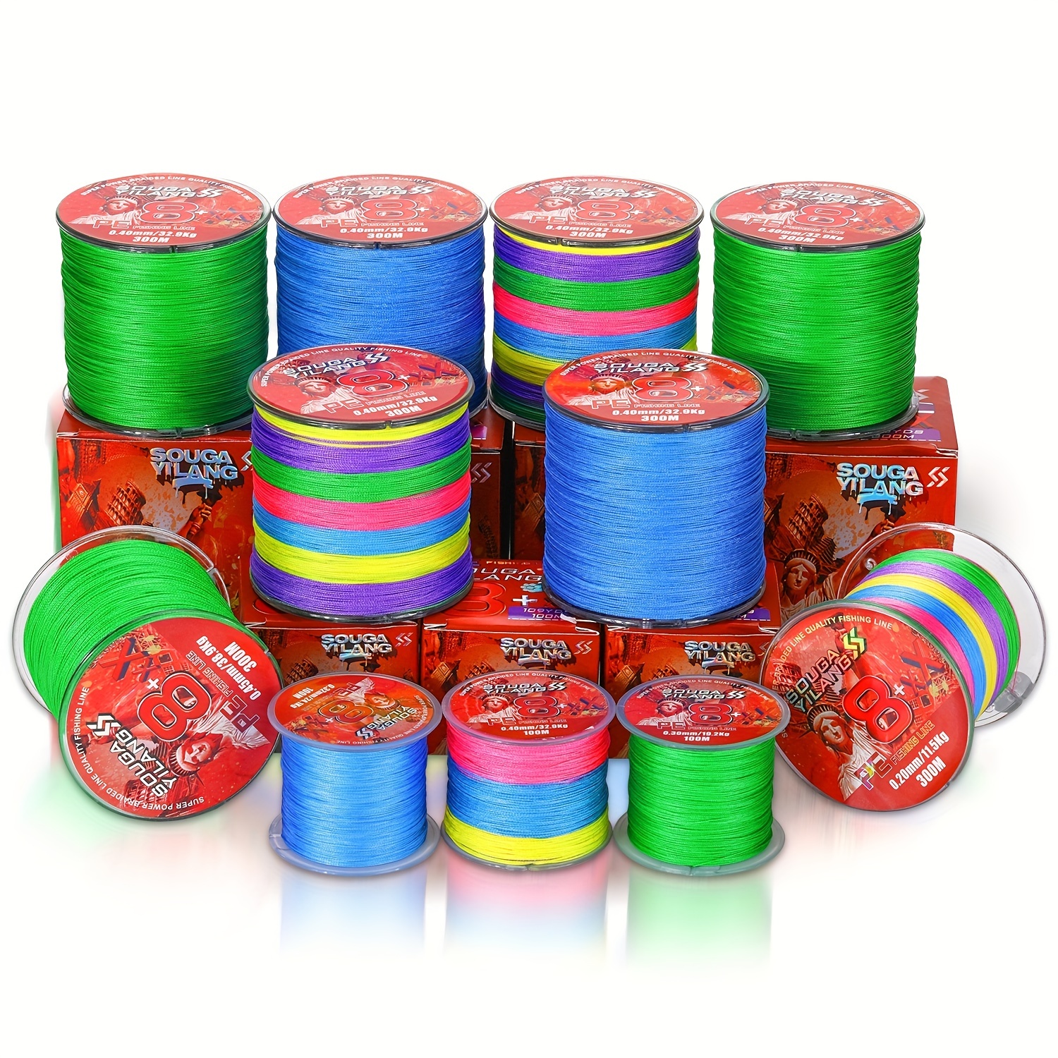 500m Braided Line Fishing Line 9 Strands Fishing Thread Multifilament Line  Braided Cord Lived For Silk Line - AliExpress