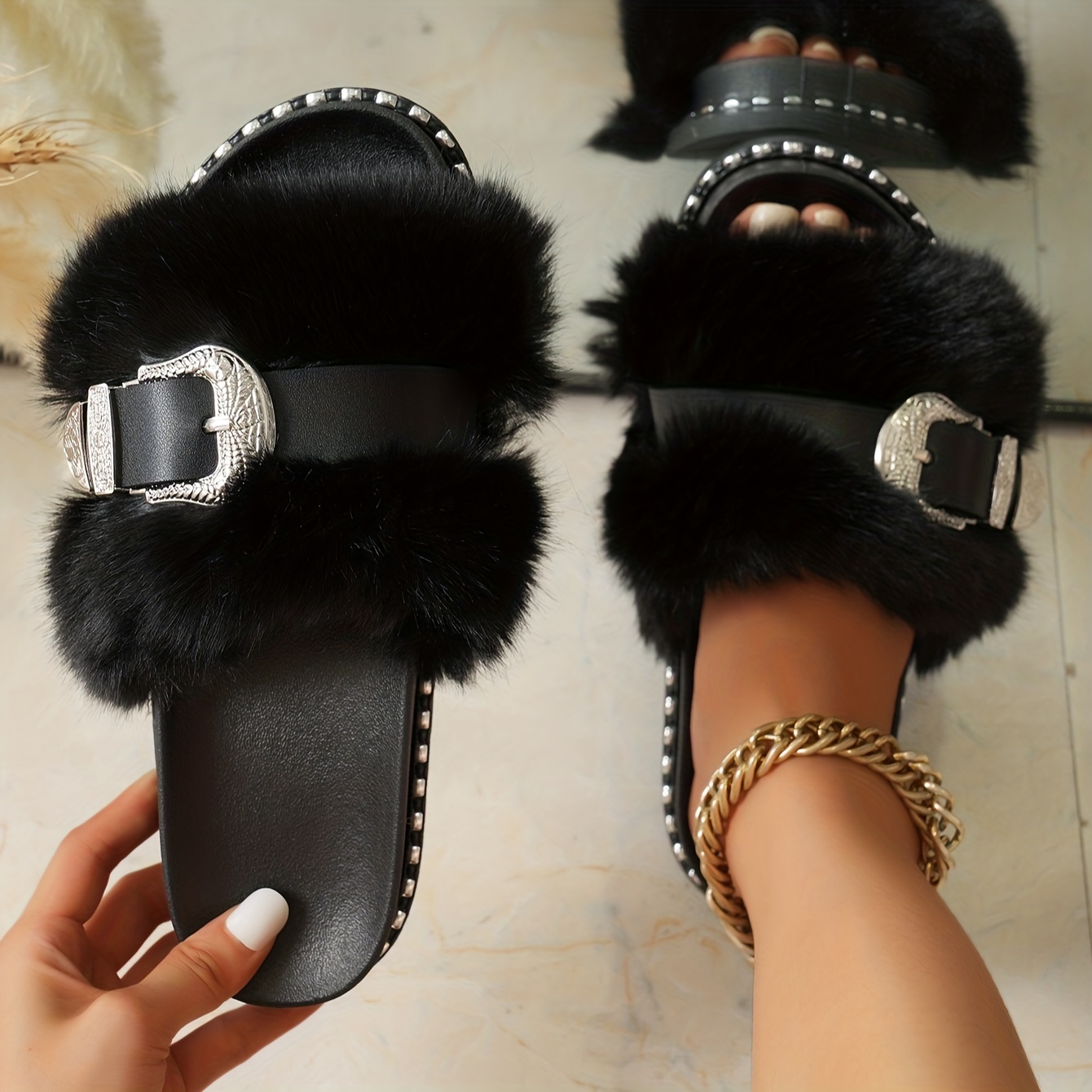 Ladies Slippers - Temu