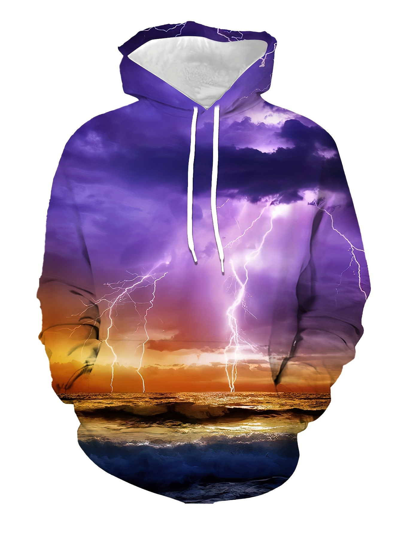 Custom Tie-Dye Cloud Hoodie