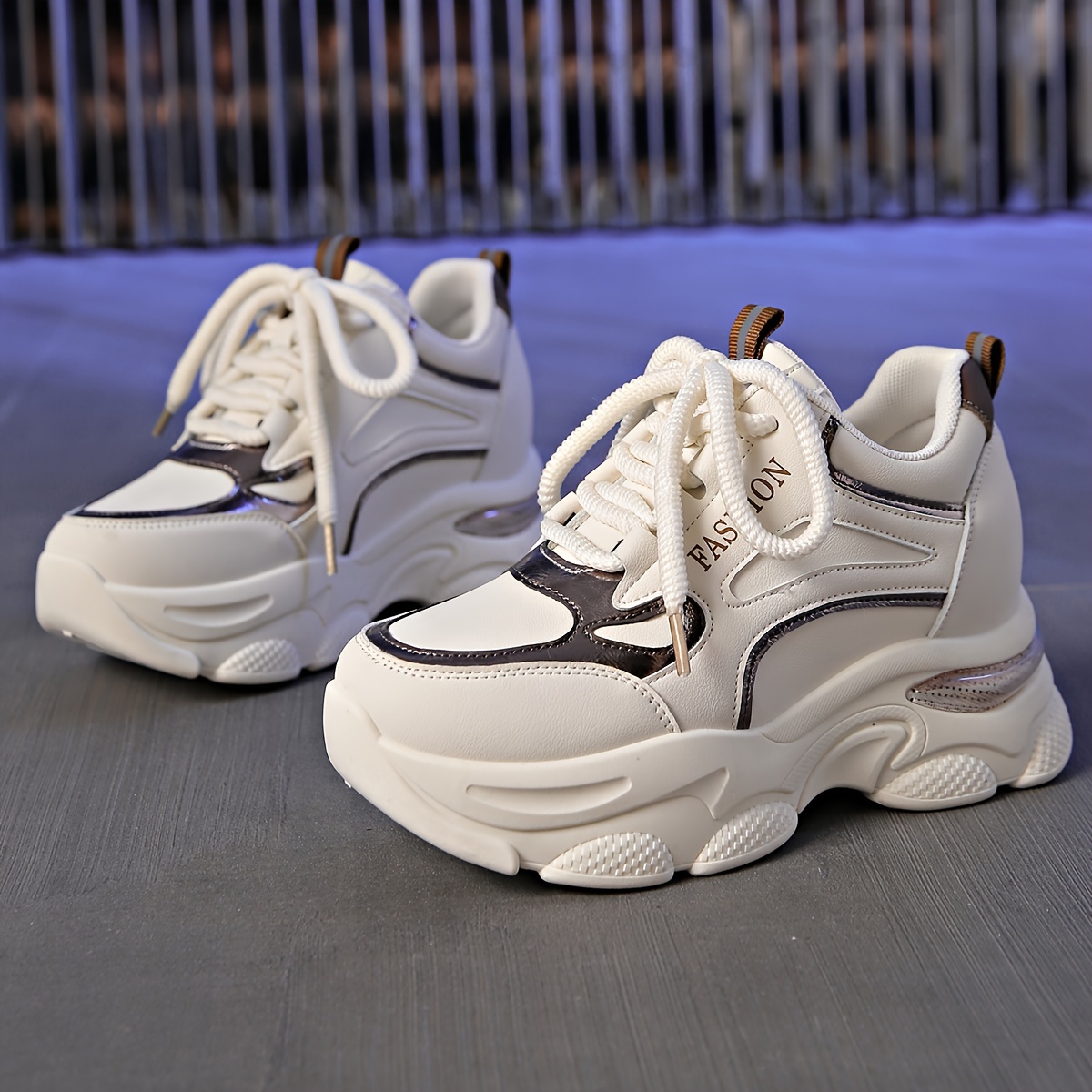 thick soled non slip wear resistant sports shoes versatile Temu