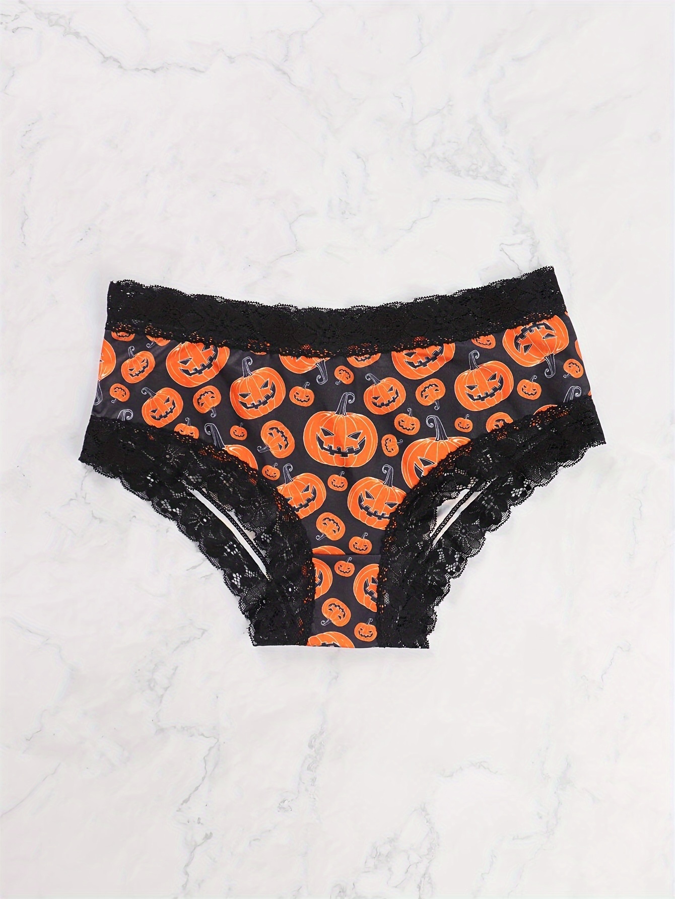 Plus Size Halloween Gothic Panties Set Women's Plus Skull - Temu