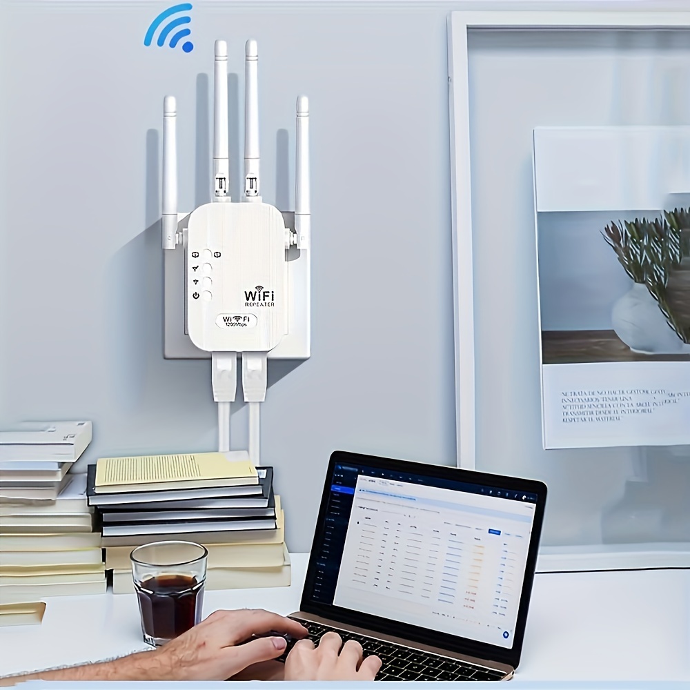 European Specification 1200mbps Wifi Extender Repeater - Temu Italy