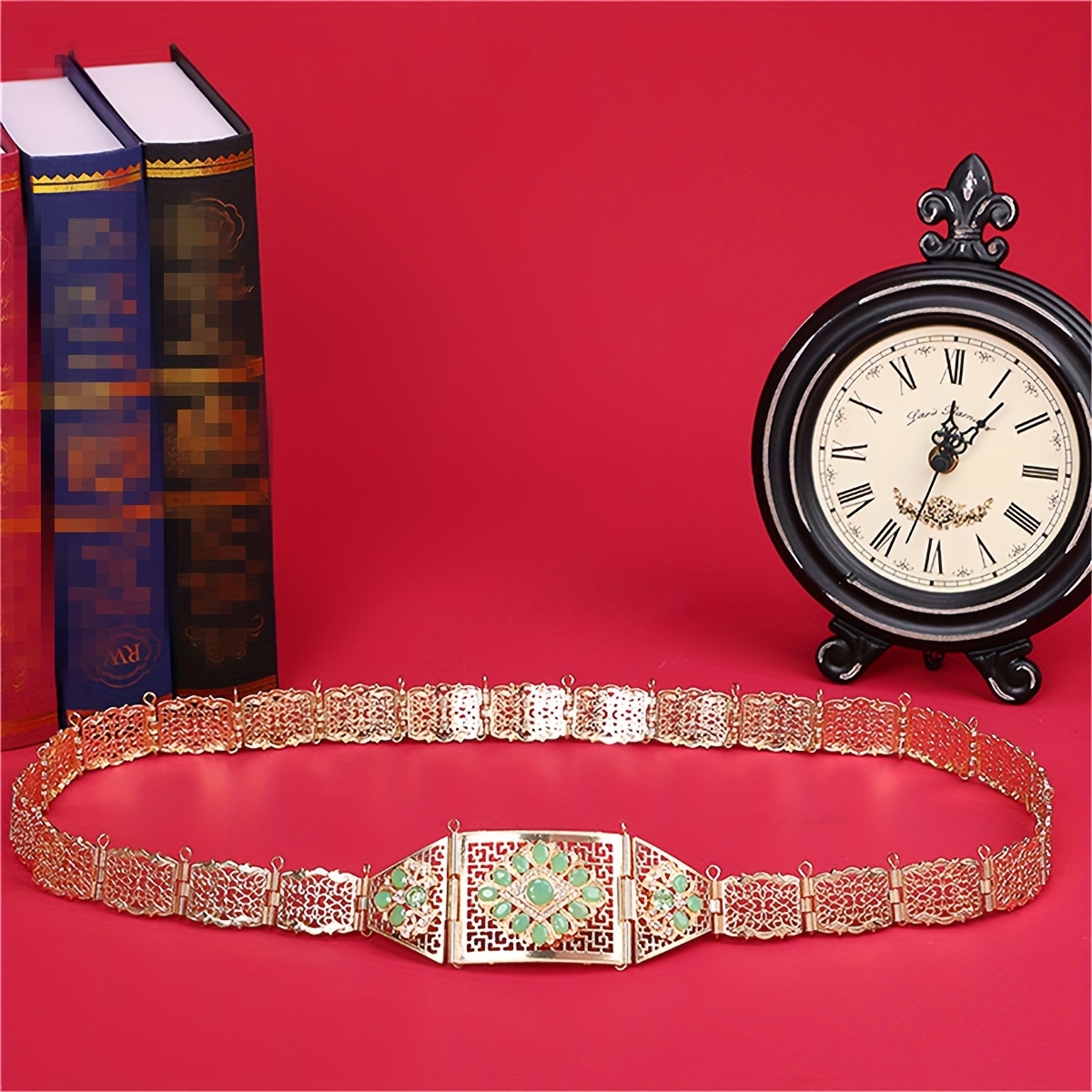 Doppelte Bauchkette Gold - Verstellbarer Kettengürtel Für Kleider & Jeans