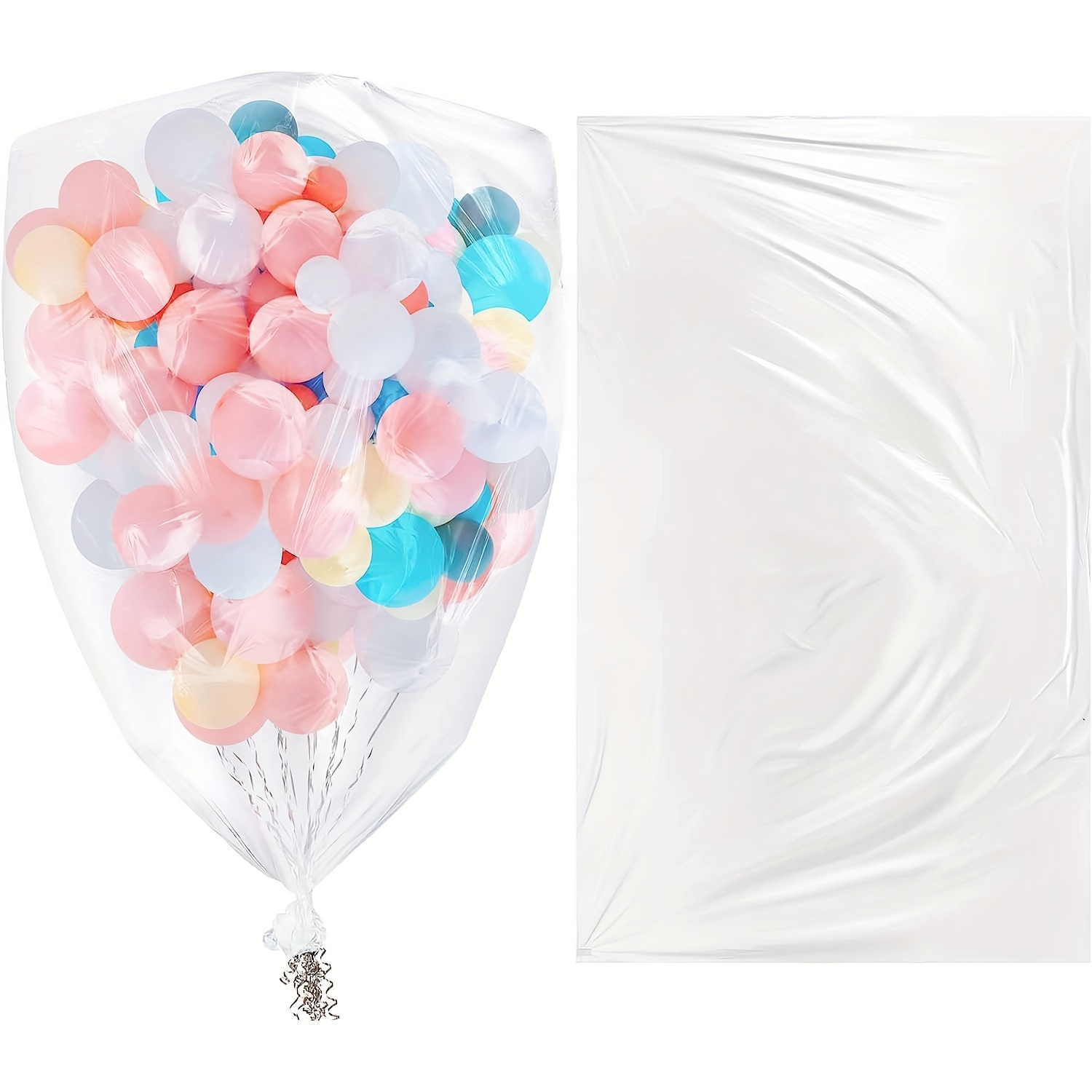 Large Balloon Bags For Transport Clear Balloon Drop Bag Plastic Bags For  Balloons Big Balloon Carrying Bag Giant Storage Bags For Birthday  Celebration Eve Party Supplies - Temu
