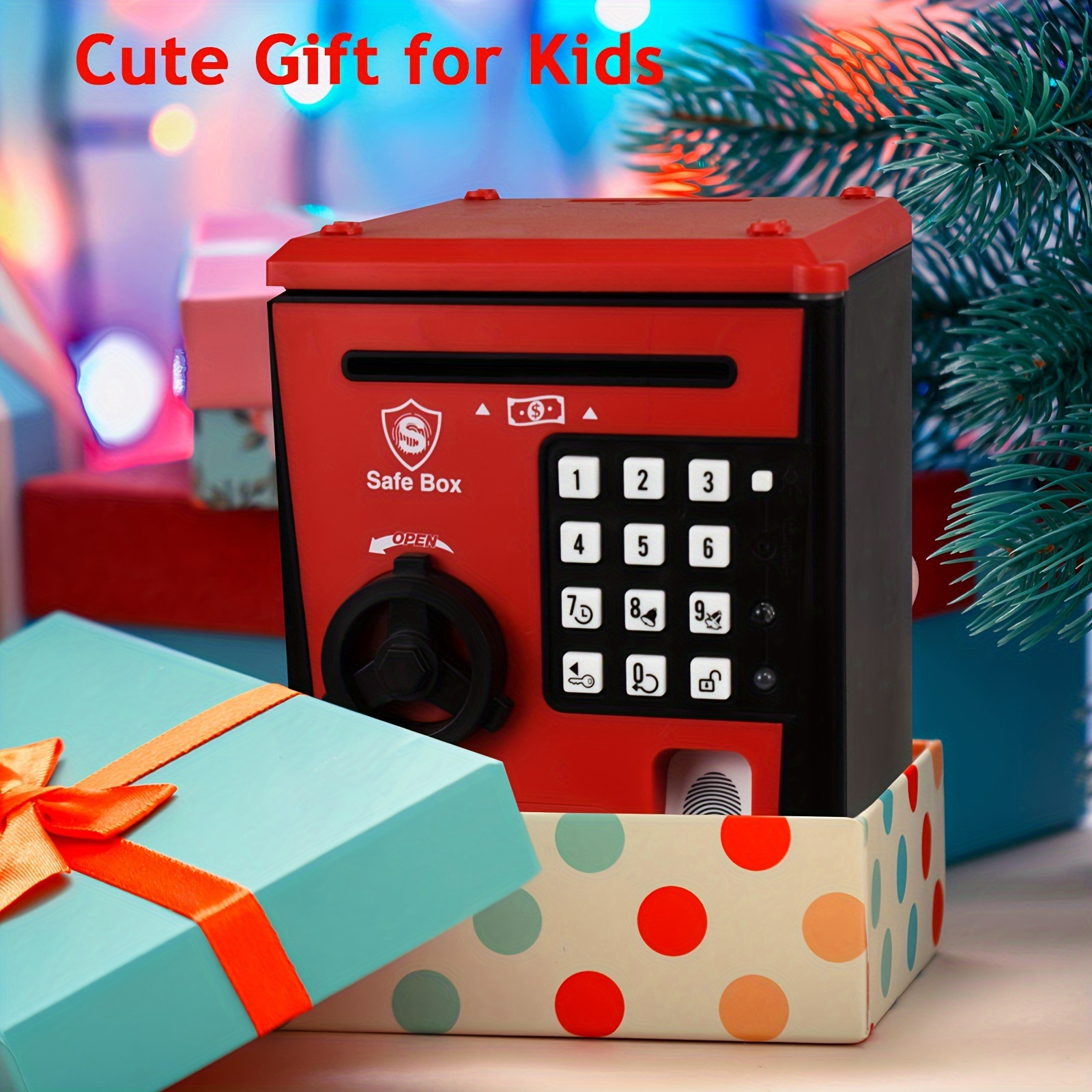 Money Saving Box For Kids Electronic Piggy Bank money Safe - Temu  Philippines